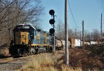 CSX 8319, 4421 shove PR19 back